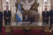Javier Milei declara el fin del Estado presente y anuncia que el ajuste "no lo pagan todos los argentinos"