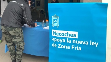 Juntada de firmas por el proyecto "Zona Fría"