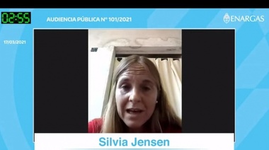 Silvia Jensen: "La lucha y la organización sirven"