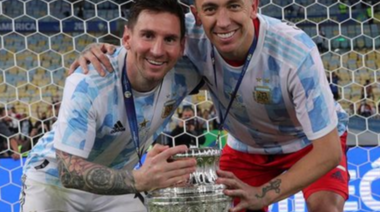 Marchesín fue recibido por su pueblo con honores