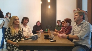 La Coalición Cívica local salió a respaldar a la lista de Gonzalo Diez