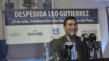 Leo Gutierrez anunció el final de su carrera