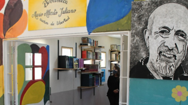 Inauguraron una biblioteca en un penal en memoria de Mario Juliano