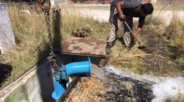 Se reparó el caño maestro que abastece de agua a la Villa Balnearia