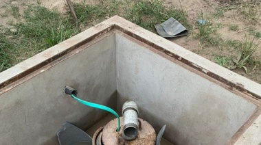 Actos de vandalismo: dañaron un pozo de agua en 58 y 91