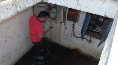 Corte de luz momentáneo en Quequén y pozos fuera de servicio