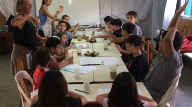 Niñez: comenzaron los talleres de Barrio Cultura