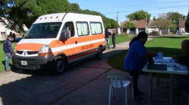 Nueva inspección de transportes escolares