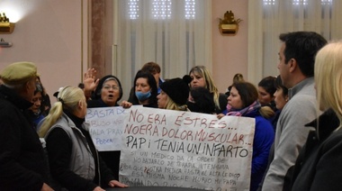 Rojas recibió en privado y de manera individual a quienes reclamaban por la salud