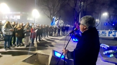 En un acto en la plaza el peronismo unido evocó a Evita