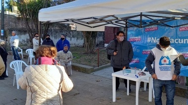 Habrá vacunación itinerante en barrios de Necochea y en Quequén