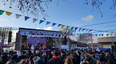 Masivo cierre del festejo de cumpleaños de Quequén