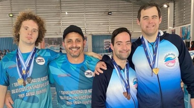 Natación Adaptada: El equipo local participó en un torneo en La Rioja