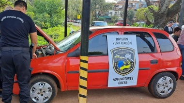 Estaba haciendo la VTV en Misiones y descubrieron que era un auto robado en Necochea