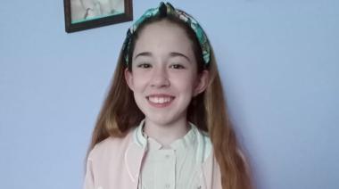 Alexia, estudiante de Claraz, también es finalista de la Olimpiada Ñandú que se realizará en Córdoba