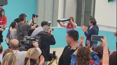 "Inaugurar un jardín es una fábrica de futuro"