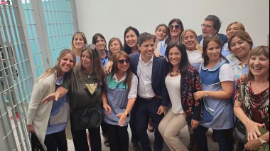 "Inaugurar un jardín es una fábrica de futuro"