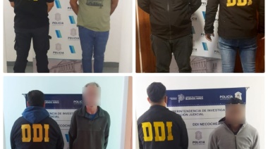 Un violador y un abusador de menores, entre los detenidos en Lobería