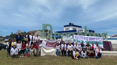 En Necochea el paro de trabajadoras y profesionales de la salud se realizó en el Taraborelli