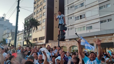 Estamos en semifinales: Festejos en Avenida 2, la calentura de Messi y el regreso a los entrenamientos