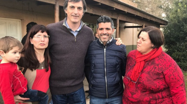 Bullrich de paso por la Ciudad: "Vemos las ganas de la gente de seguir adelante"