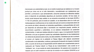 El intendente Rojas le dió el OK a La Bresh