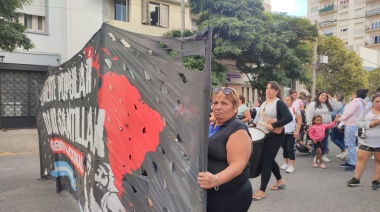 8M en Necochea: Fuerte reclamo se escuchó en el centro de la ciudad