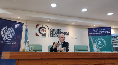 Disertaron por los 20 años del fuero contencioso administrativo con la presencia del juez Soria