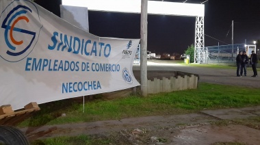 Fuerte protesta laboral en Nequen: Sigue el bloqueo al área logística por parte del Sindicato de Empleados de Comercio