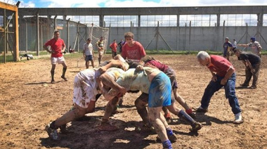 Una moda en las cárceles de la Provincia: jugar al rugby