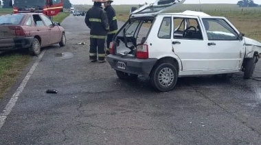 Choque mortal: Colisión frontal en Ruta 86, cerca de La Dulce deja heridos y una mujer fallecida