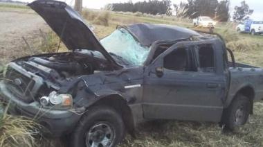 Vuelco trágico en una ruta cerca de San Agustín: murió un hombre de 37 años