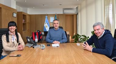 Rivero se reunió con el ministro de Desarrollo Social bonaerense