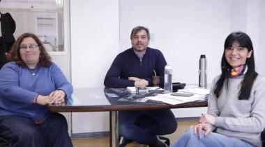 Reuniones de Andrea Cáceres  con representantes de UNICEF