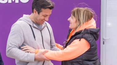Rojas se dio el gusto: Inaugurar la anhelada y merecida Pista de Atletismo Municipal