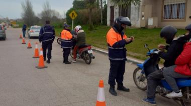 Operativos de Tránsito: secuestraron gran cantidad de motos