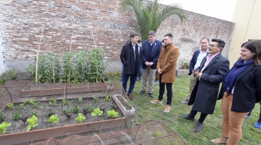 Gargaglione va por el edificio propio para la Escuela Secundaria Técnica Nº1