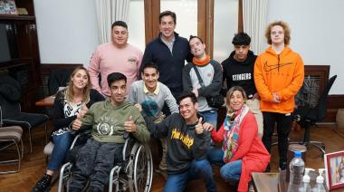 Cuidadores de Playa celebraron junto al Intendente Rojas el reconocimiento al programa