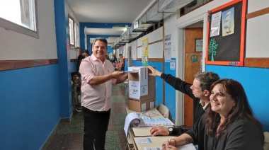 Nosek, el último de los candidatos a intendente en votar