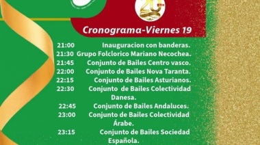 ¡Arrancó la Fiesta de las Colectividades en Necochea! Descubre el cronograma completo de actividades