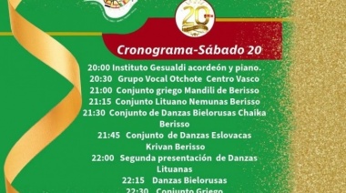 ¡Arrancó la Fiesta de las Colectividades en Necochea! Descubre el cronograma completo de actividades