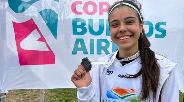 Paula Rizzi, atleta destacada de San Cayetano, recibirá una beca por sus logros deportivos