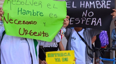 Protesta en Necochea: Movimientos sociales alzan la voz contra el hambre y la precariedad