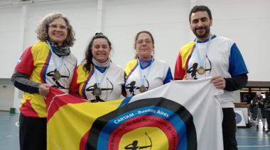 Éxito rotundo de arqueros necochenses en el Tiro Federal de Mar del Plata