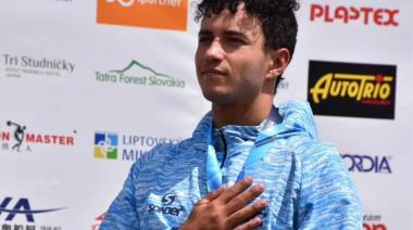 Manuel Trípano, de Necochea, se consagró Campeón del Mundo en Canoa Slalom Sub-23