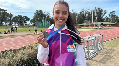 Orgullo sancayetanense: Paula Rizzi conquistó el bronce en el Campeonato Provincial U16