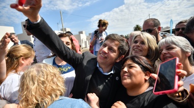 “Mientras el Gobierno nacional deserta, nosotros ampliamos derechos”: Kicillof en Lobería