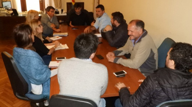 Planta de Afluentes: el intendente López mantuvo una reunión con autoridades provinciales