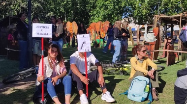 Indignación, bronca y dolor en la marcha por Magalí Vera: el silencio y el estado son responsables