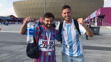 Qatar en las entrañas: la figurita de Messi y un sueño cumplido